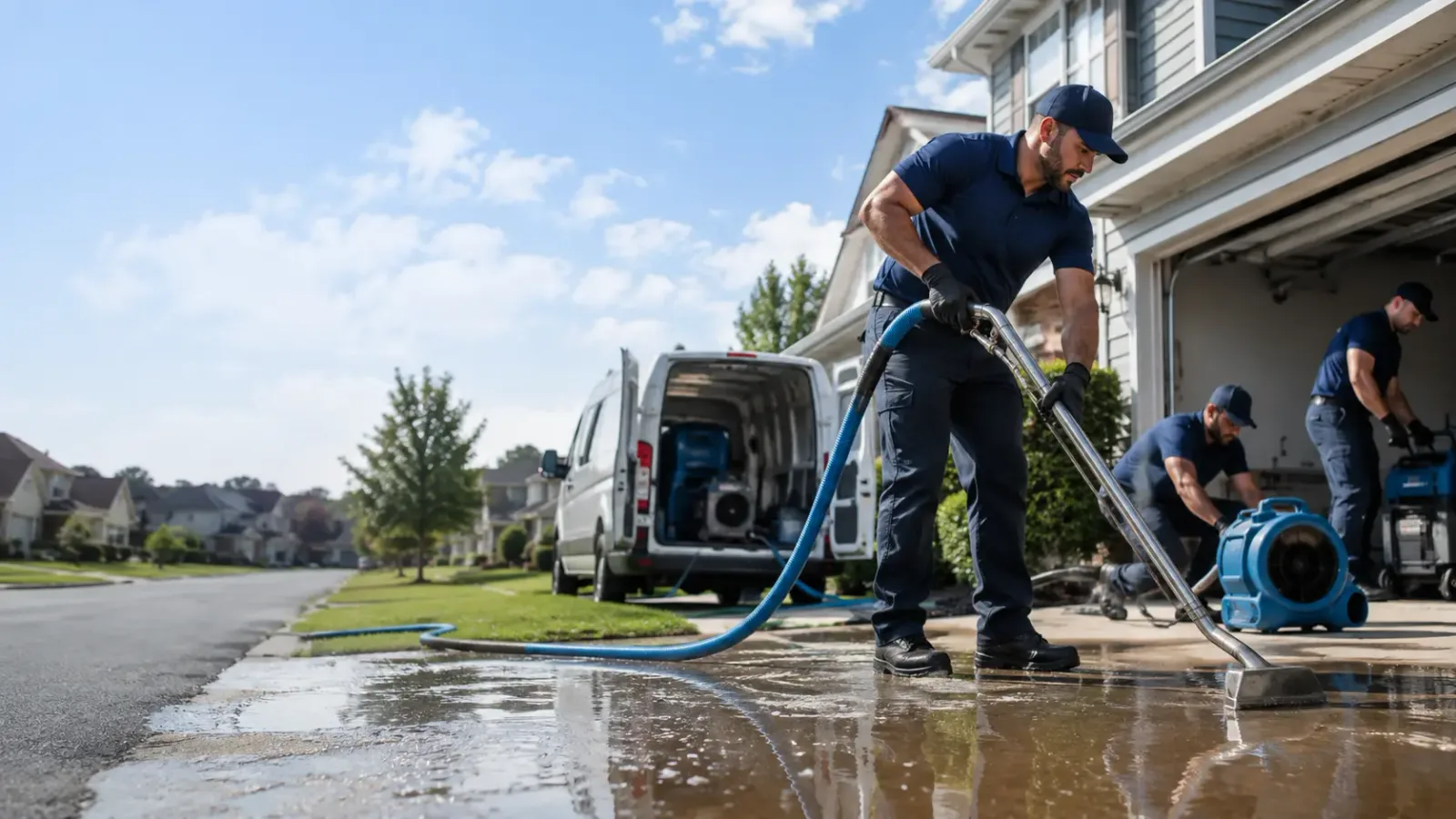 Flood Damage Restoration in Temple Bar Marina, AZ